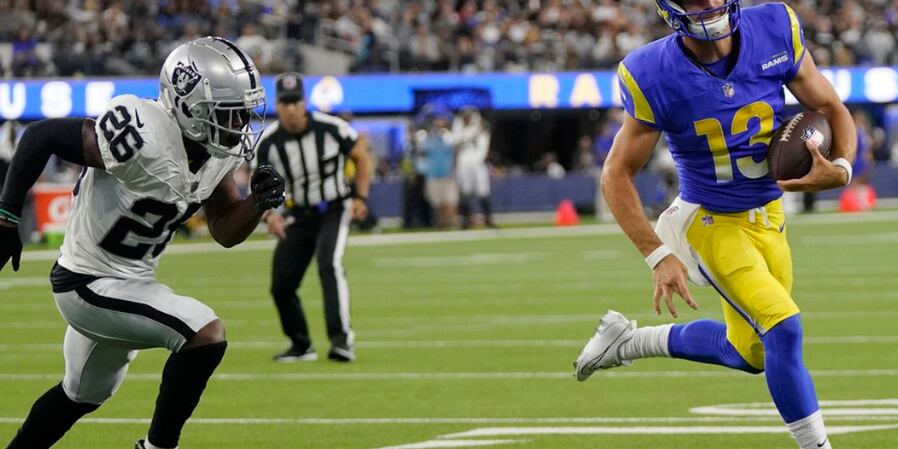 Stetson Bennett gets his first NFL action for the Rams in a 34-17 preseason  loss to the Chargers