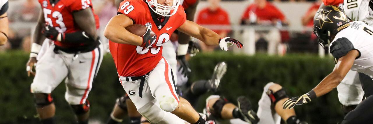 Tight end Charlie Woerner ready to take leadership role in UGA receiving  corps, Sports