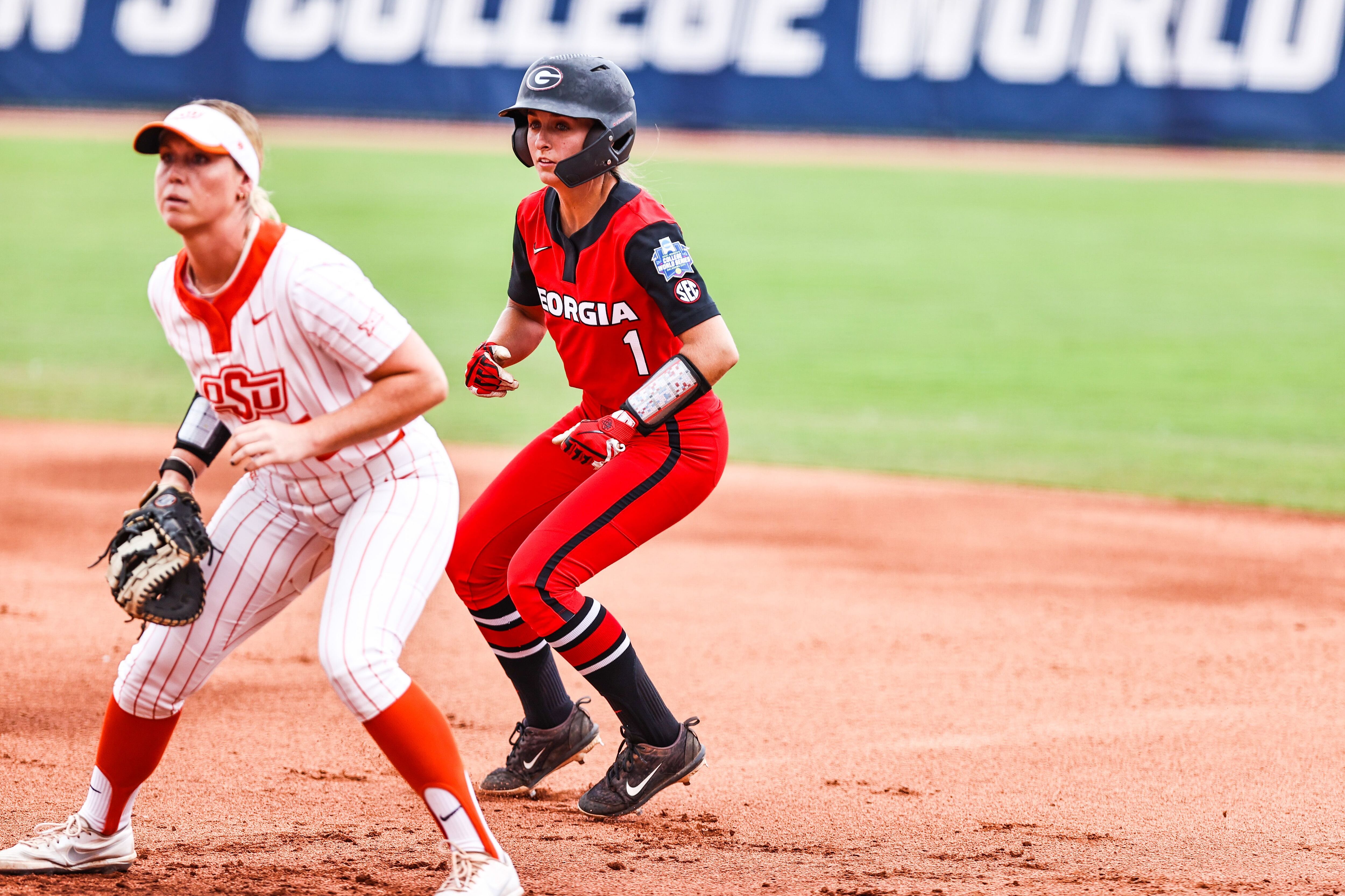 Georgia Softball Falls To Oklahoma State In Wcws Opener 3 2