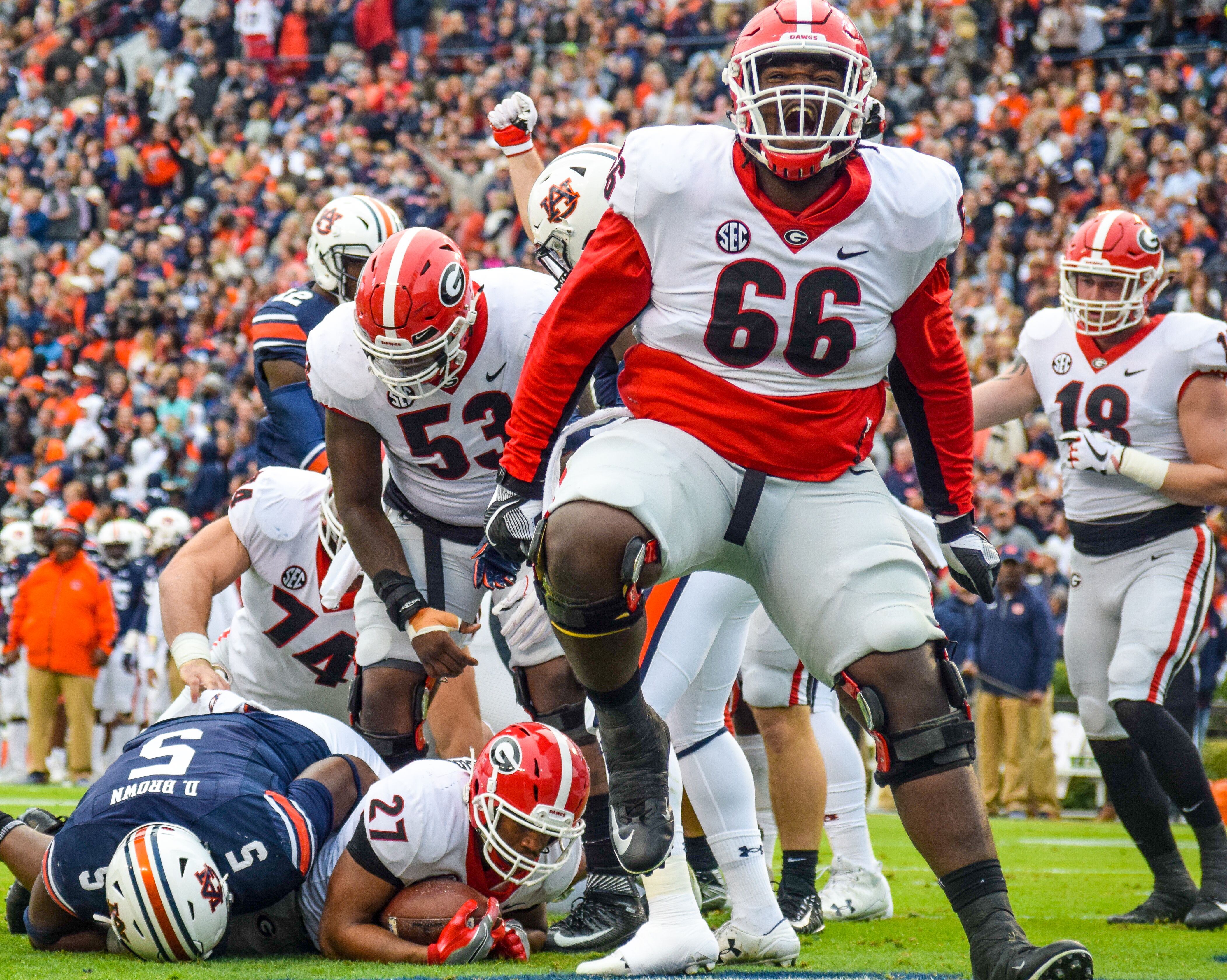 Georgia football earns primetime CBS slot for rivalry game against Auburn, Georgia Sports