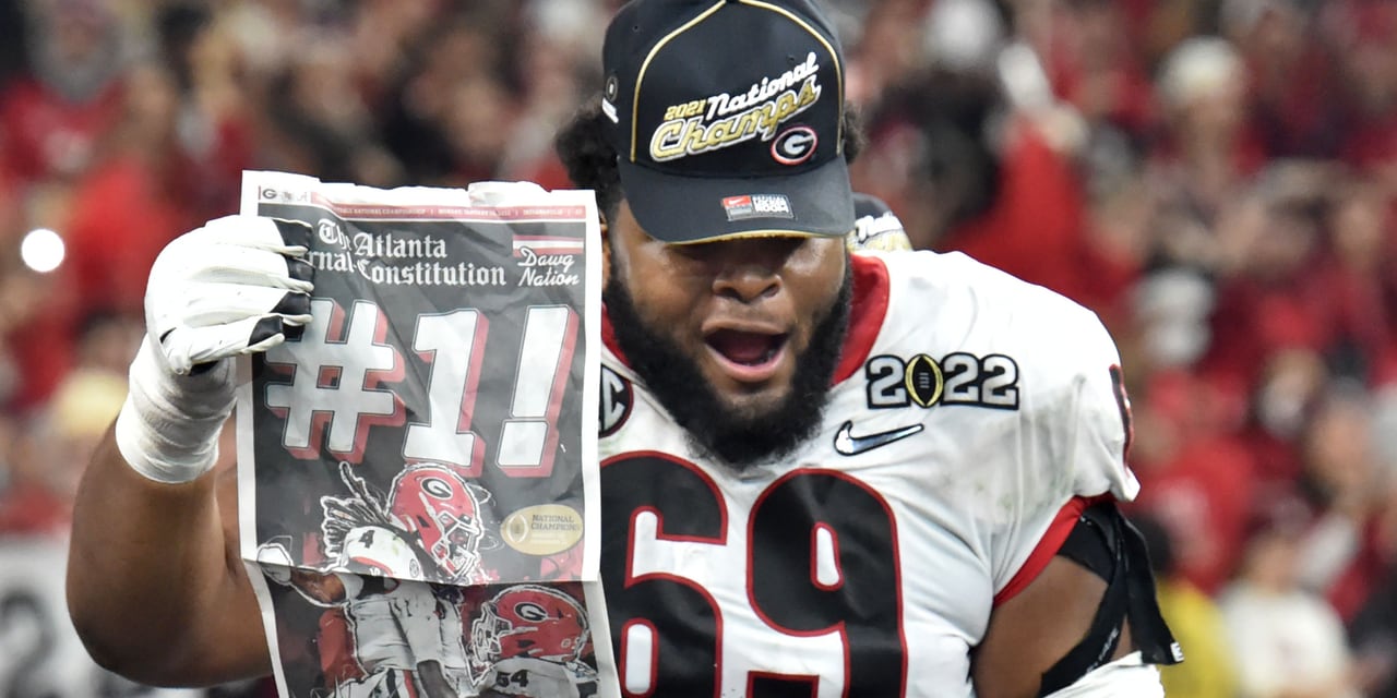 Georgia OL Jamaree Salyer Highlights, 2022 NFL Draft