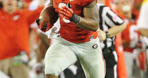 UGA Football on X: Nick Chubb: 17 carries, 126 yards, TD Sony Michel: 27  carries, 131 yards, TD #DGD #RBU #GoDawgs  / X