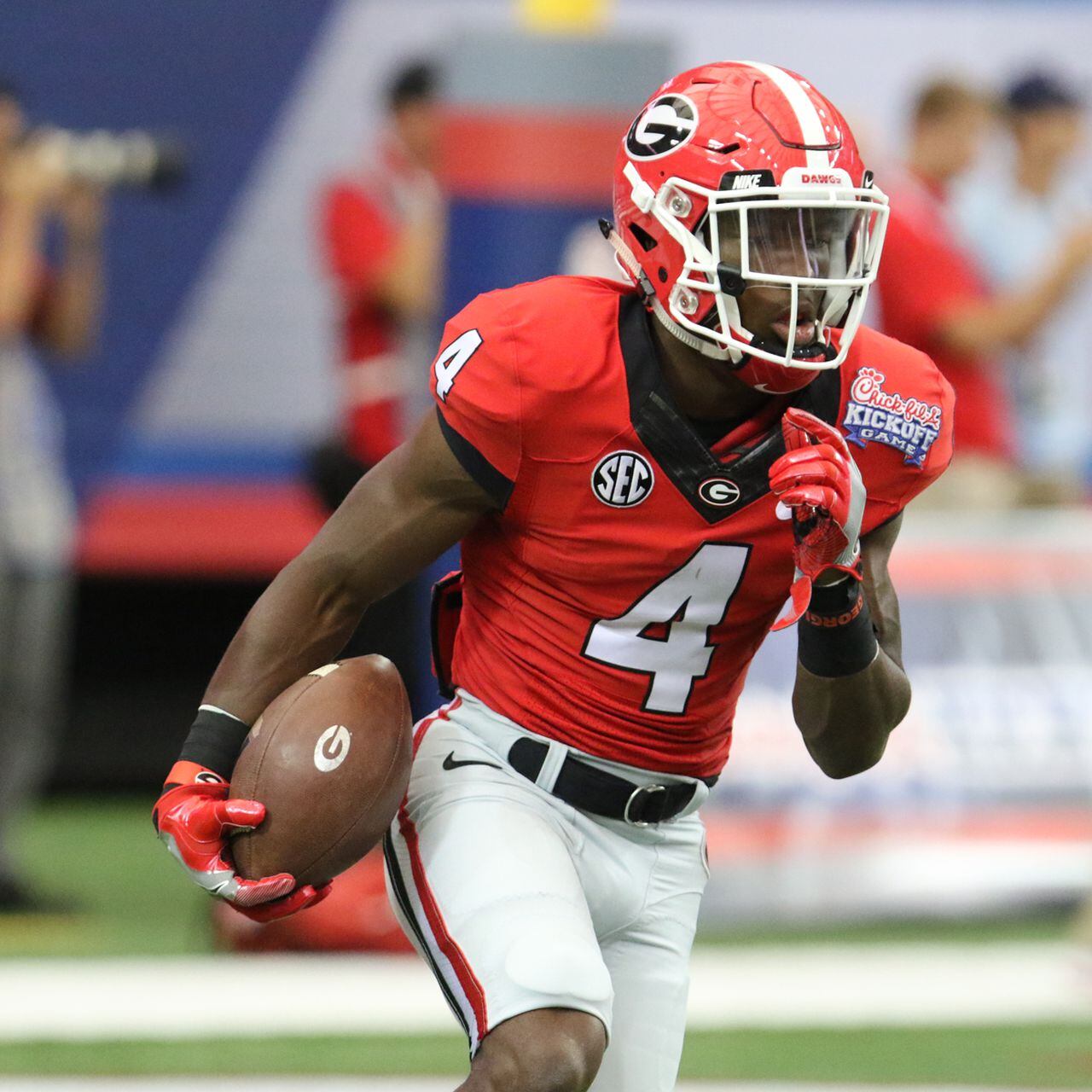 Former UGA star Mecole Hardman continues work with special needs