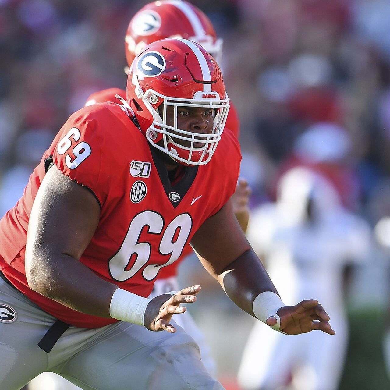 Georgia Football Film Review: Jamaree Salyer is a Perplexing Prospect for  2022 NFL Draft - Sports Illustrated Georgia Bulldogs News, Analysis and More