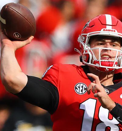 With UGA football game at Missouri still on for now, QB evaluation