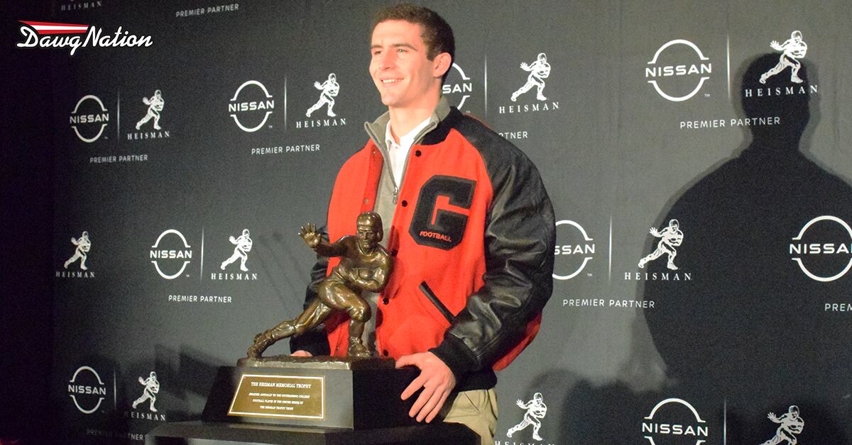 UGA quarterback Stetson Bennett finalist for Heisman trophy