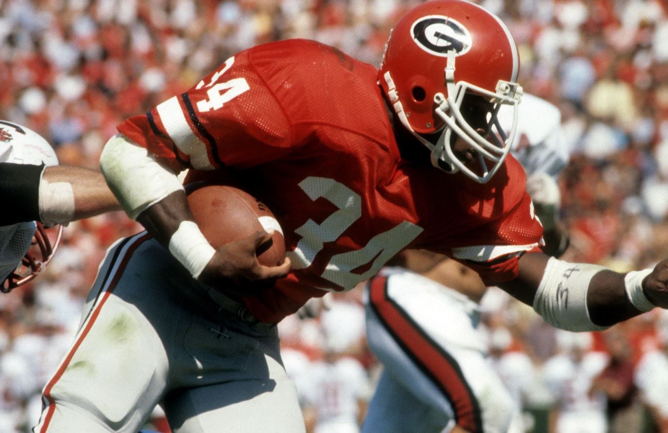 Herschel Walker named the top college football player of the last