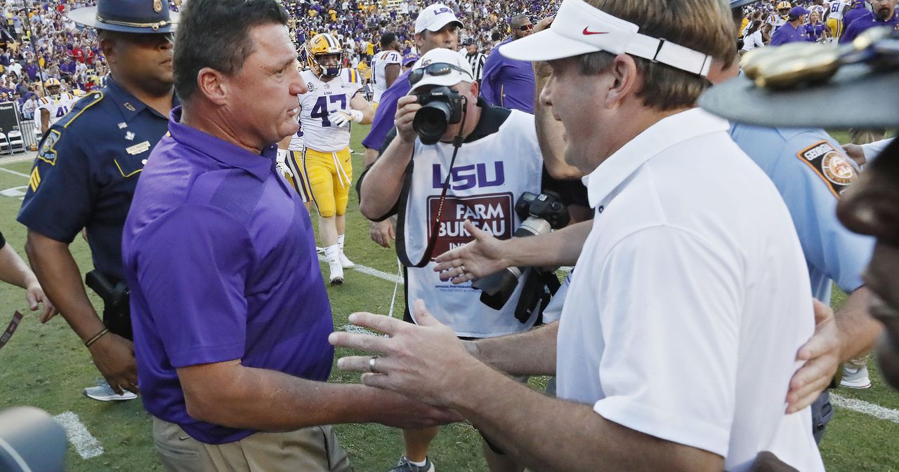 coach Kirby Smart tackles challenges explosive LSU offense presents