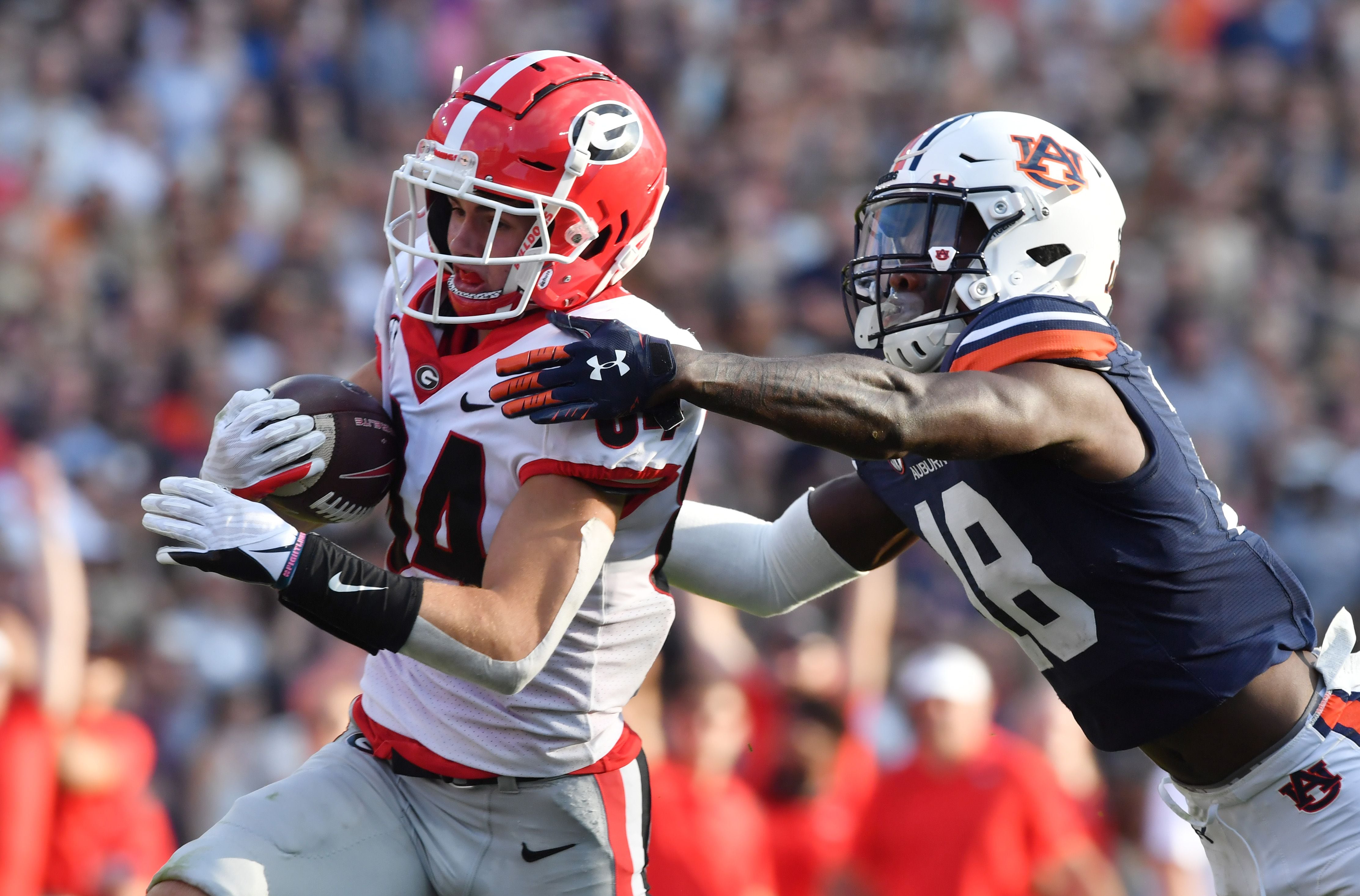 Your Week 5 College Football TV Schedule - A visually-pleasing  representation of this weekend's nationally-televised college football  action, as the #1 Georgia Bulldogs take on the Auburn Tigers. - Dawg Sports