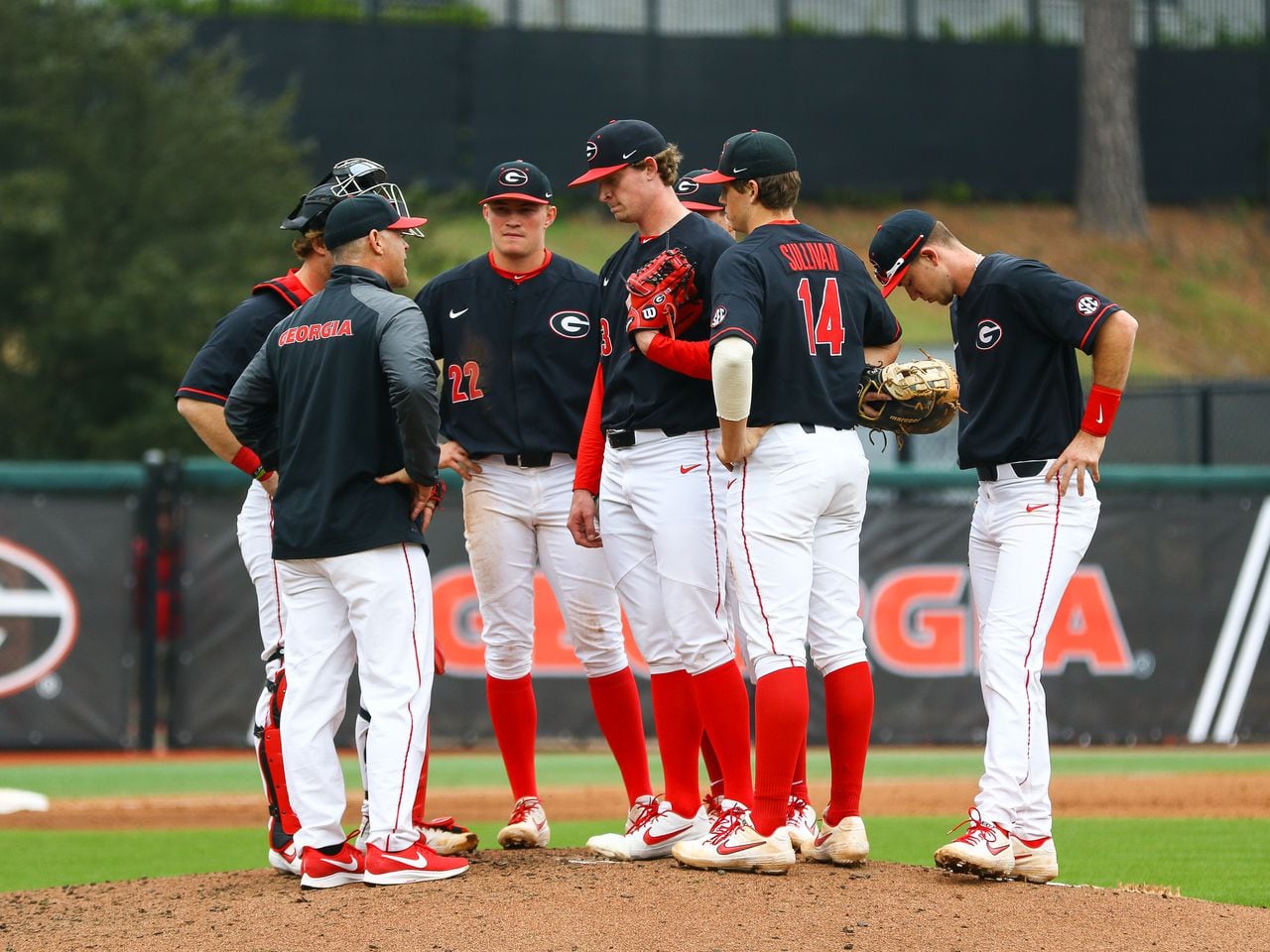 No. 8 Georgia baseball back on track, shuts out The Citadel 9-0