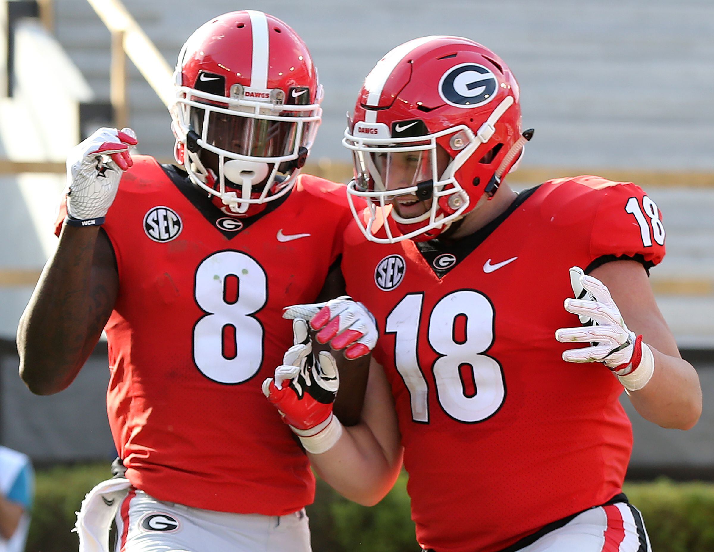 Georgia teammates reunite in the NFL