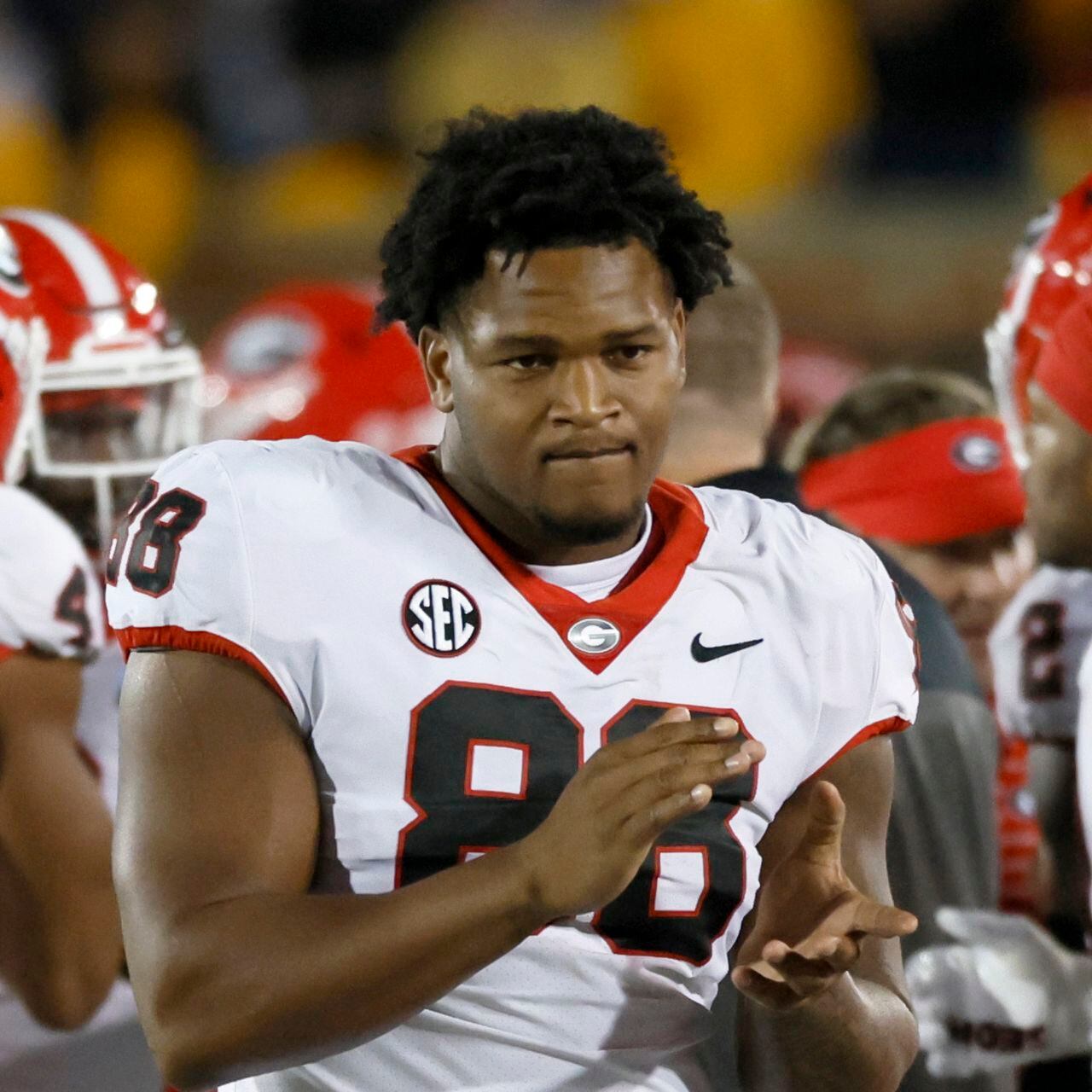 Georgia defensive tackle Jalen Carter is out for Auburn after injury