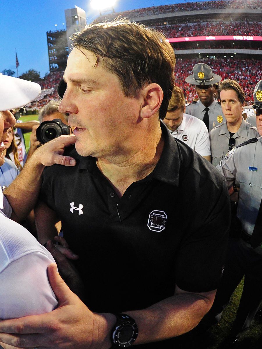 Kirby Smart and Will Muschamp: Friends forever, but rivals for a day 