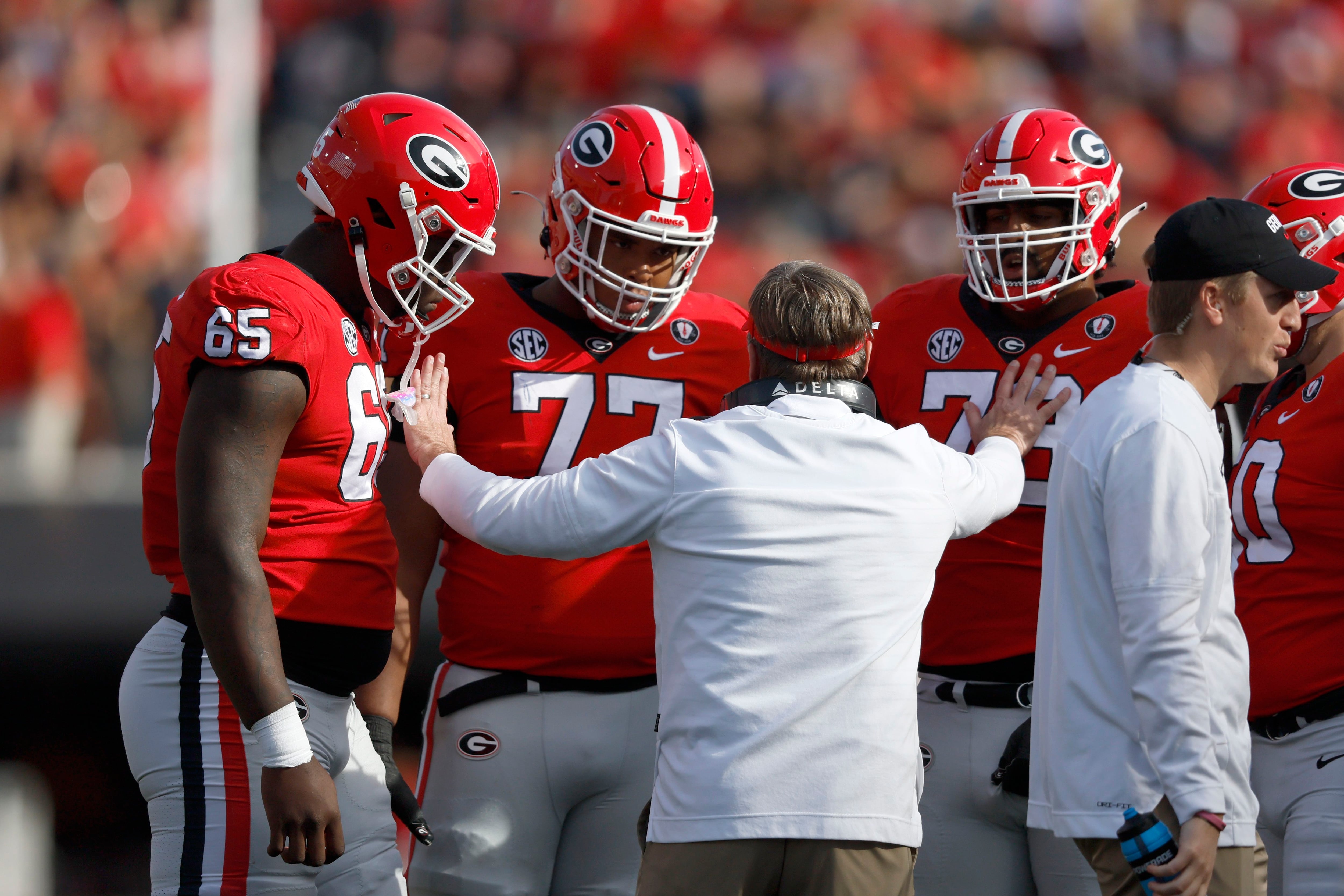 Photos: Scenes from UGA's fourth preseason practice