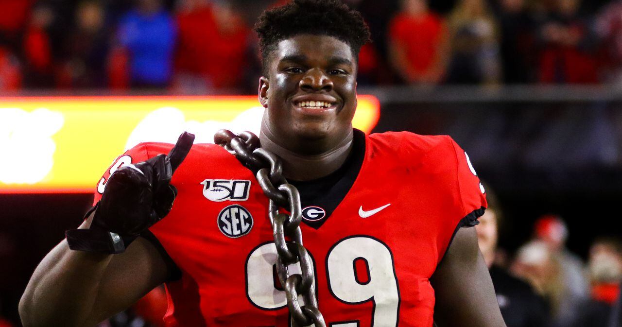 Georgia's 340-pound DL Jordan Davis admits conditioning was off