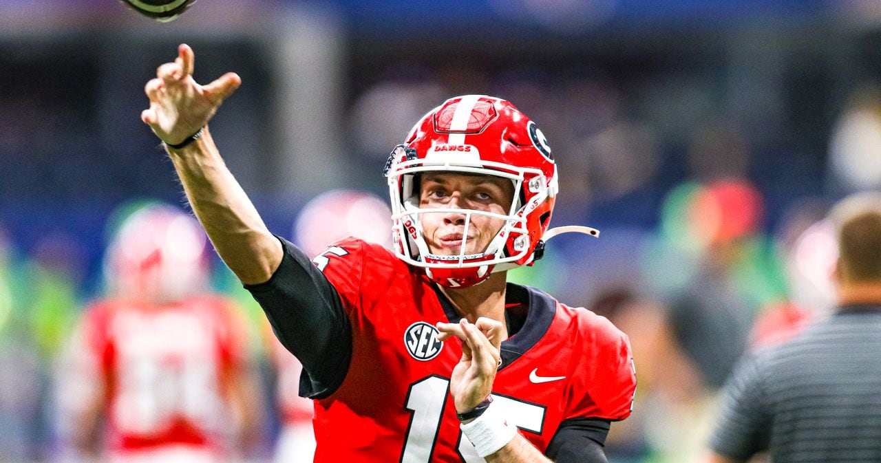 How much pressure will Georgia quarterback Carson Beck feel to perform