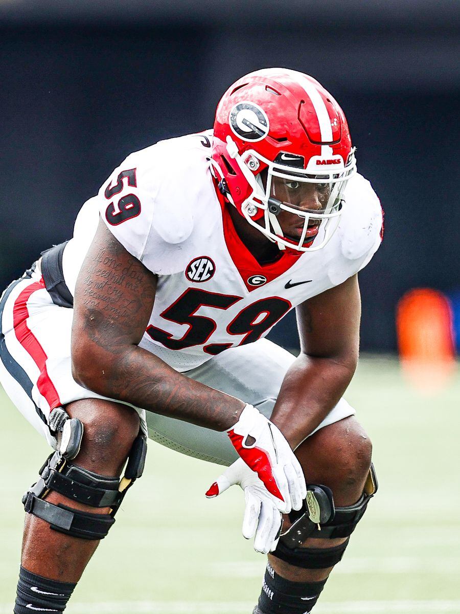 Georgia OL Jamaree Salyer Highlights, 2022 NFL Draft