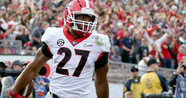 Watch: Quay Walker gets pick six off former UGA teammate Justin Fields