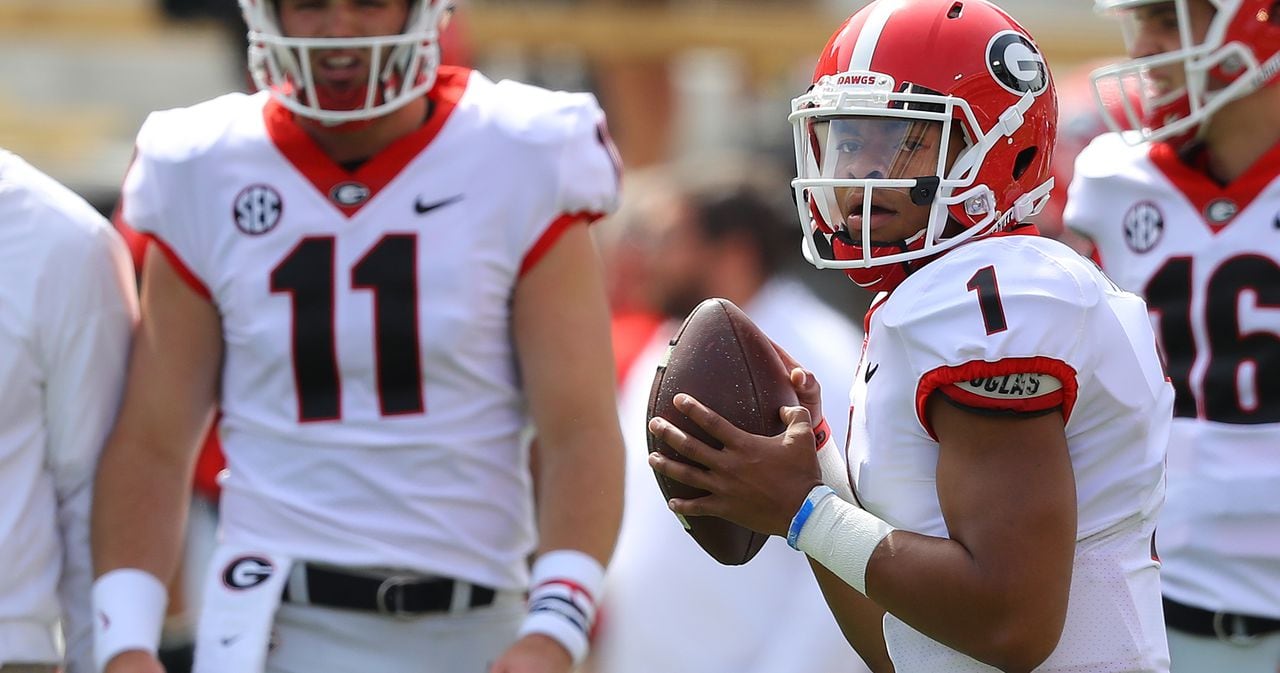 Justin Fields, Georgia quarterbacks take center stage on first day