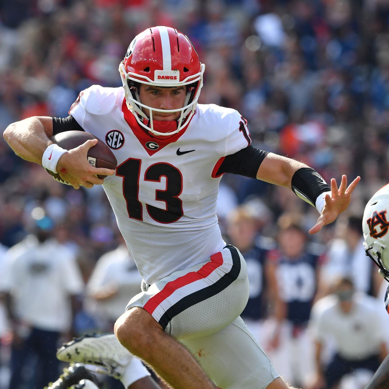 Ladd McConkey very happy with UGA offense after big win over South