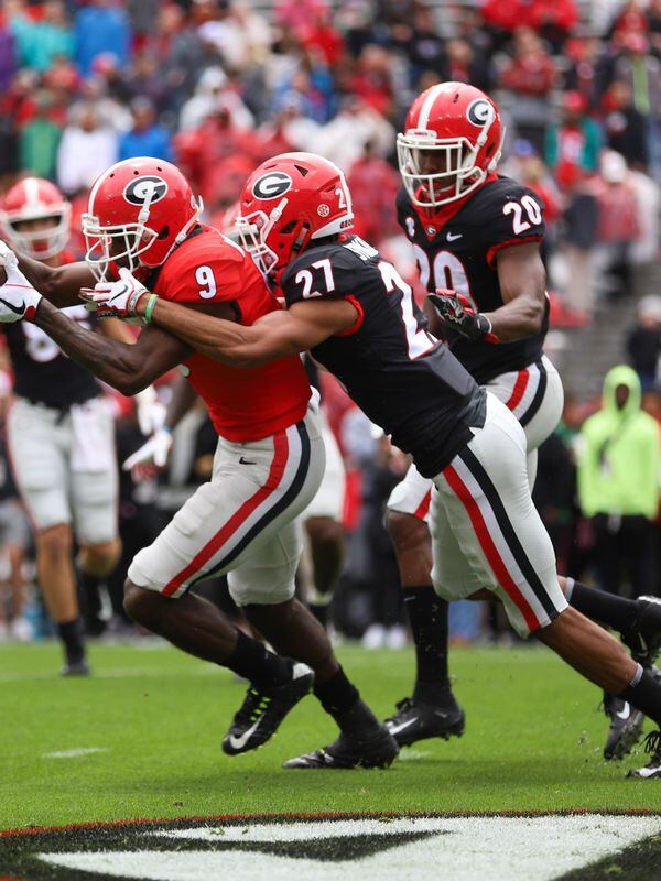 UGA FOOTBALL: Eric Stokes, JJ Holloman enjoy shift from local