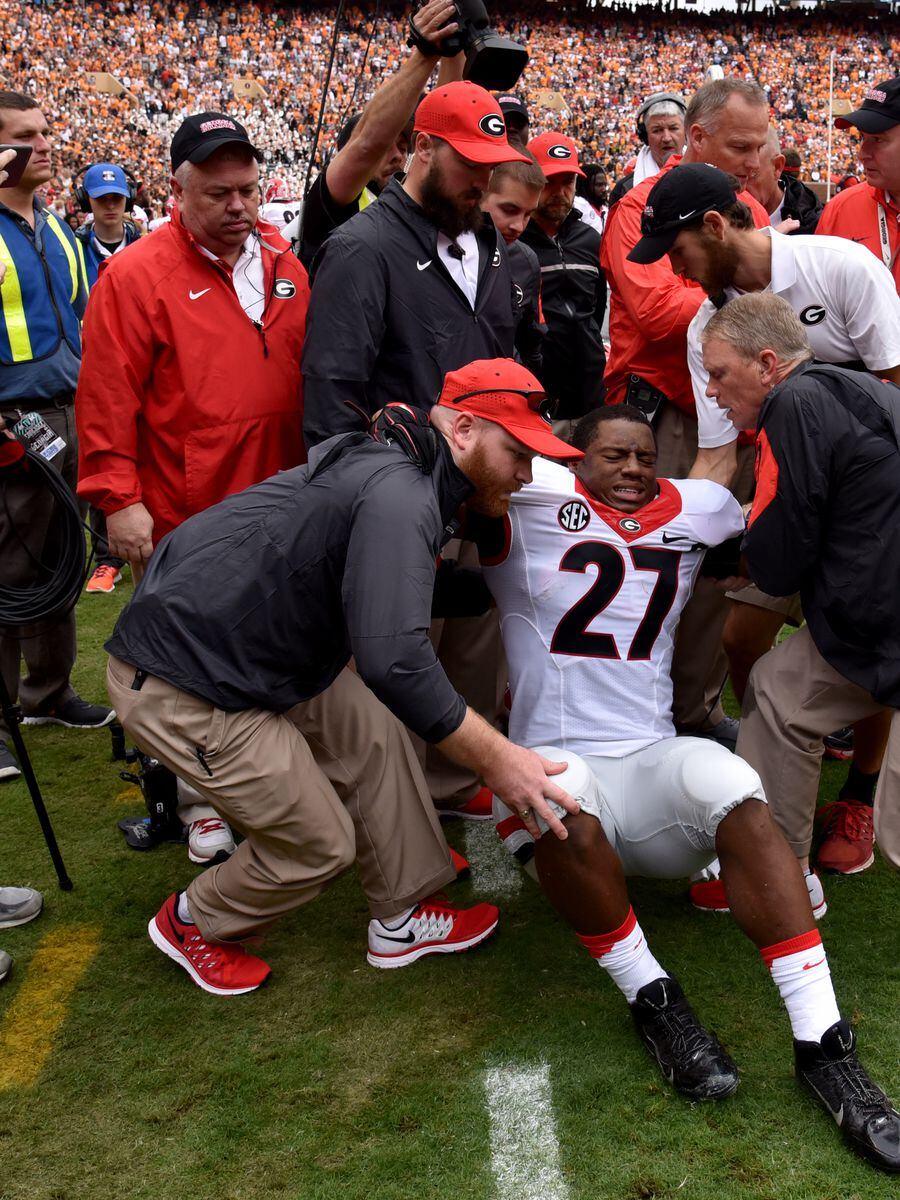 Georgia's Nick Chubb has final word at Tennessee