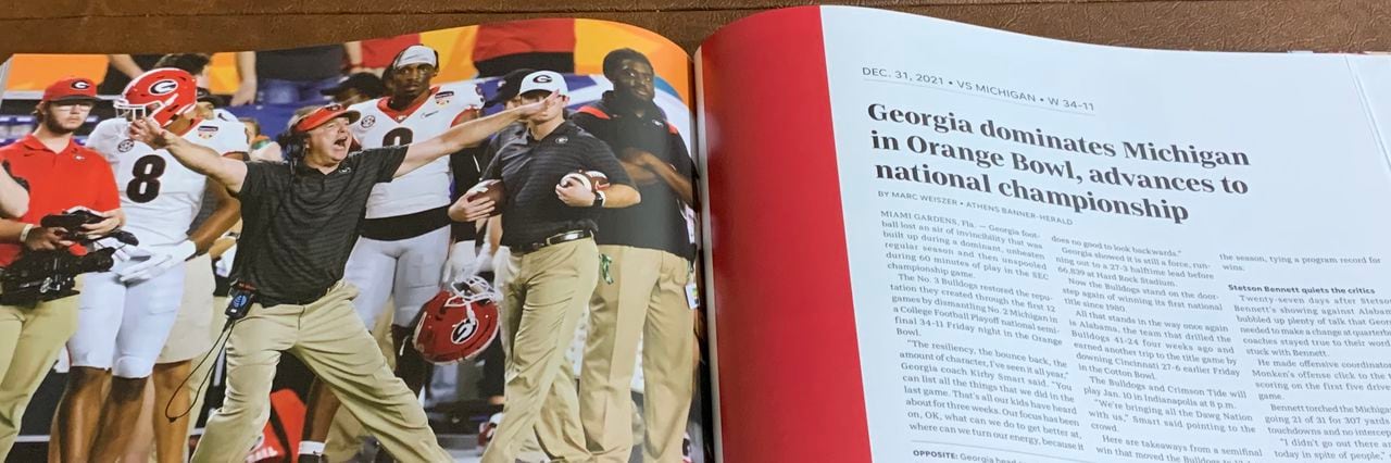 Top Dawgs' captures UGA's championship season in an exclusive book