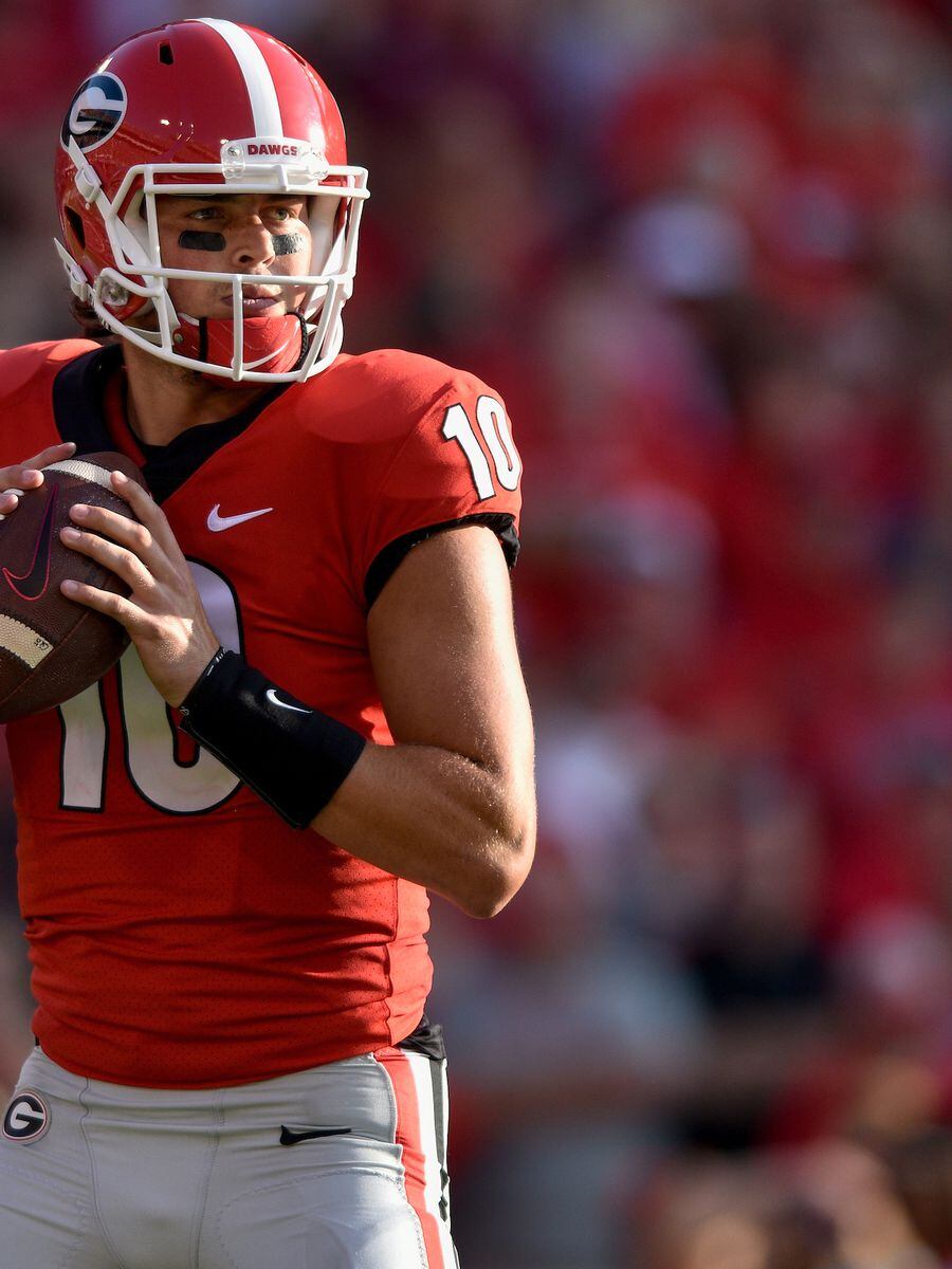 Georgia QB Jacob Eason out with sprained left knee