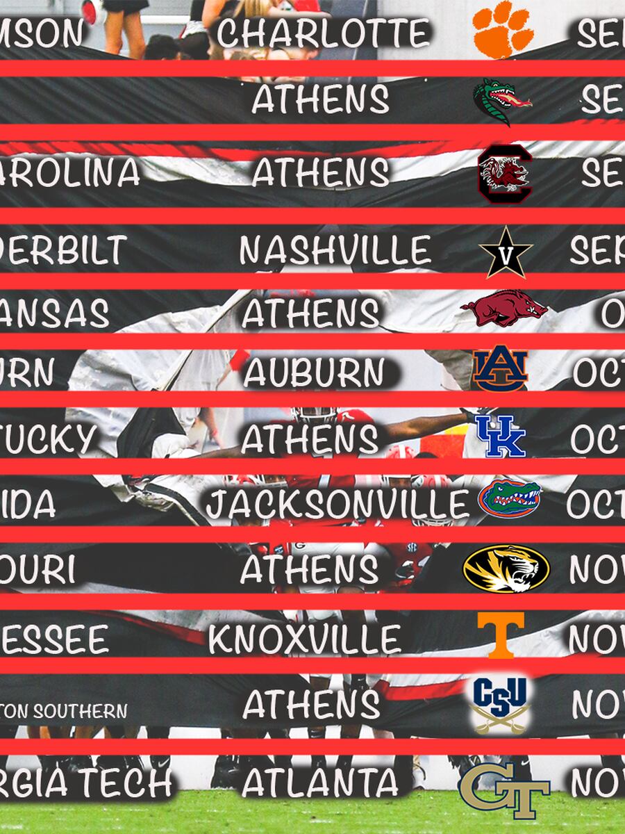 SEC on CBS - The 2022 SEC schedules were released and Arkansas draws the  toughest, while UGA has the easiest 