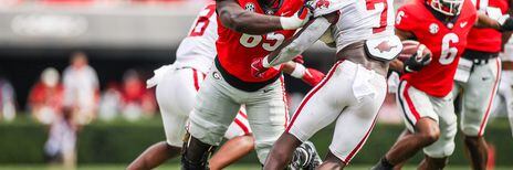 Georgia Football Tackle, Amarius Mims Projected as First Rounder in Latest  NFL Mock Draft - Sports Illustrated Georgia Bulldogs News, Analysis and More