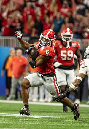 2023 NFL Draft: RB Kenny McIntosh Of Georgia Gets The Draft Call at Pick  No. 237 Overall