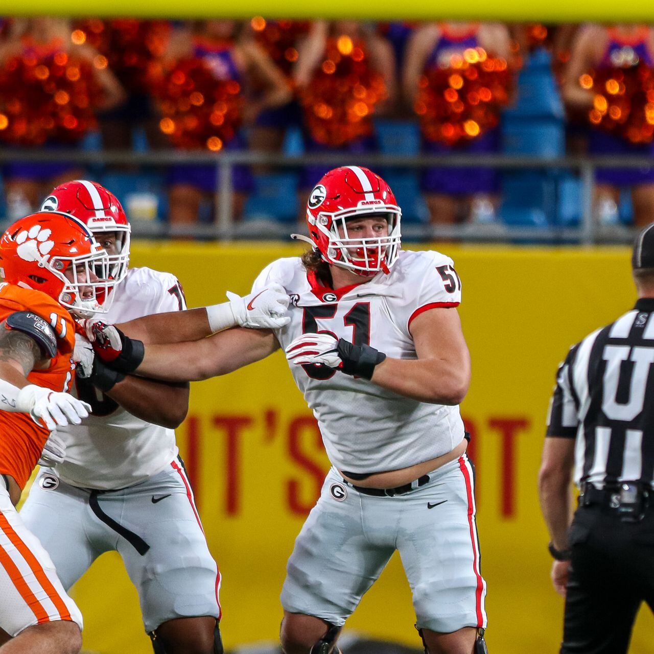 Georgia football practice observations on a rare Sunday viewing time