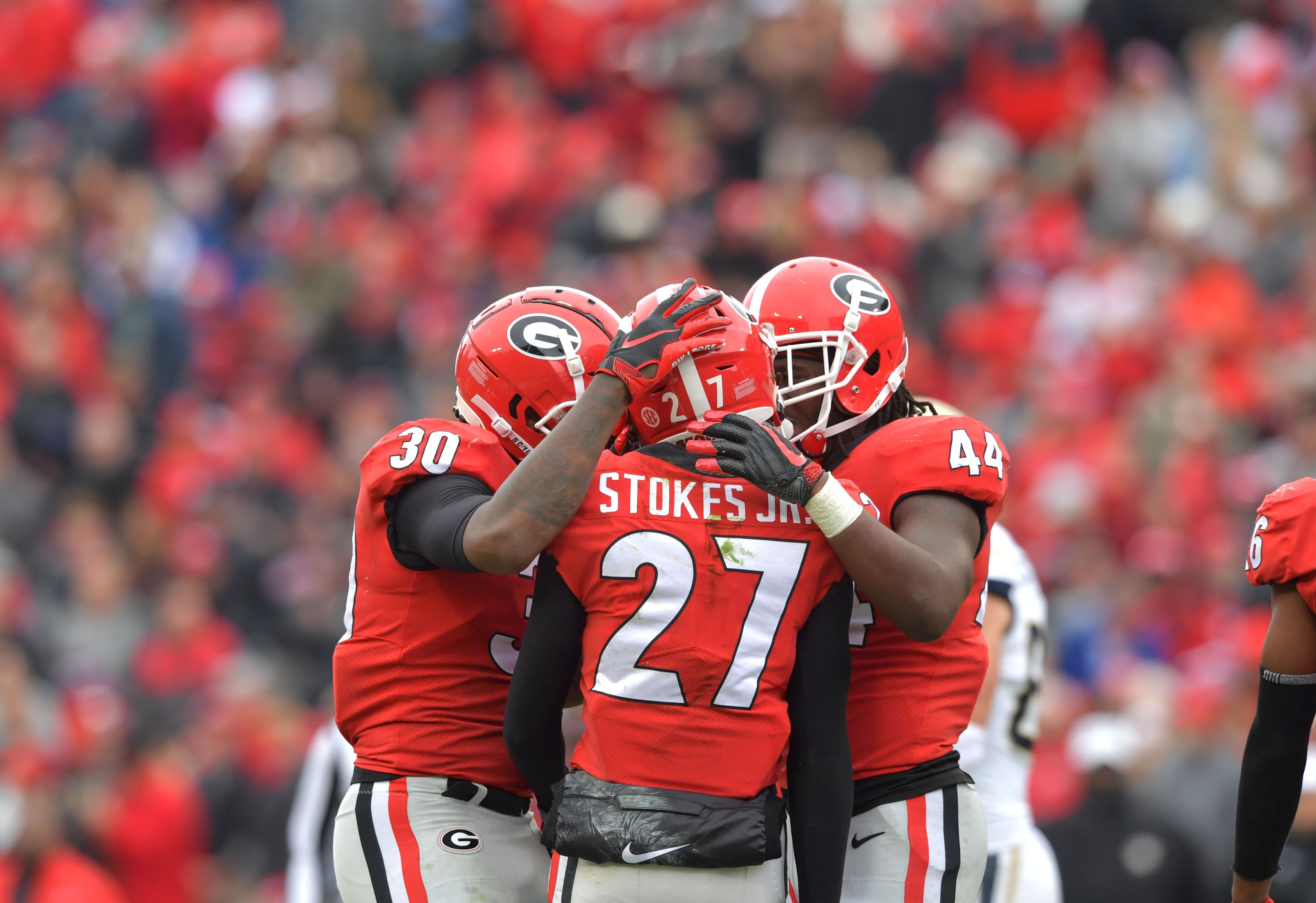 Georgia CB Eric Stokes runs blazing 40-yard dash