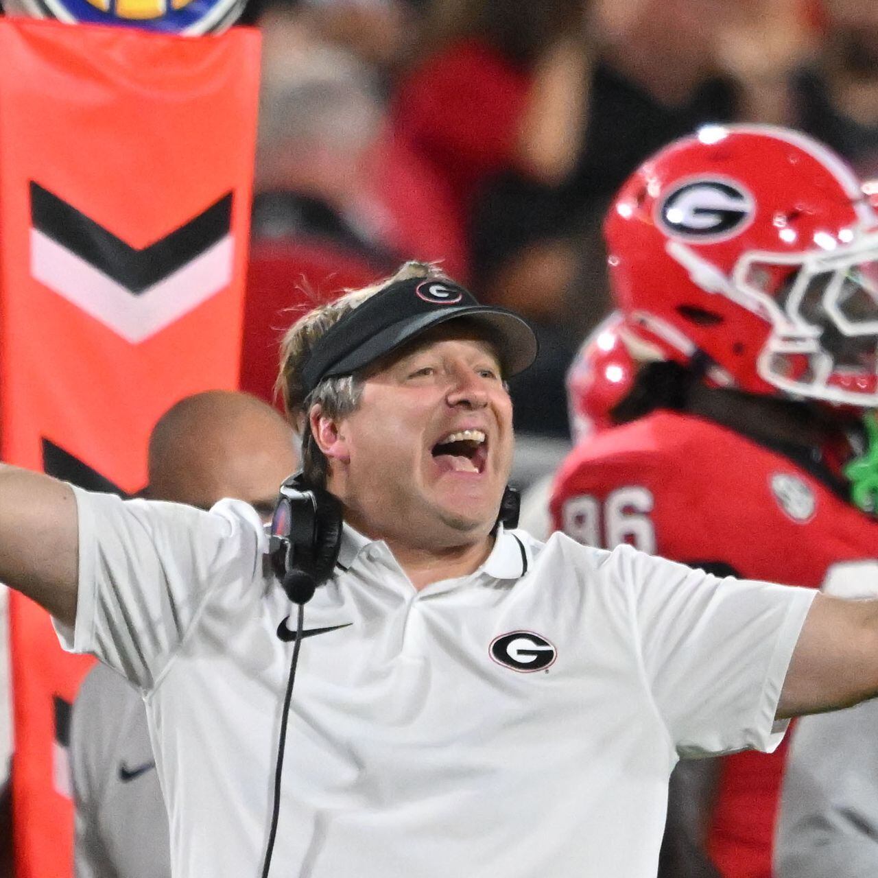 Georgia football practice observations on a rare Sunday viewing time