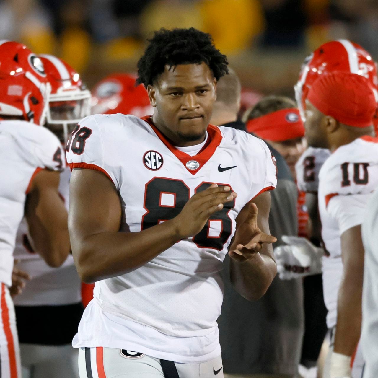 Which Georgia players rank in Top 5 at respective positions in 2023 NFL  draft projections