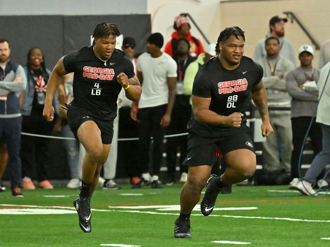 Eagles draft picks Jalen Carter and Nolan Smith are tied together