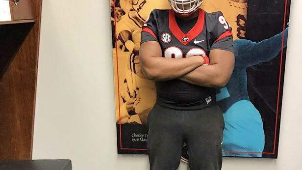 Larrell Murchison on his official visit: 'I'm in love with Georgia