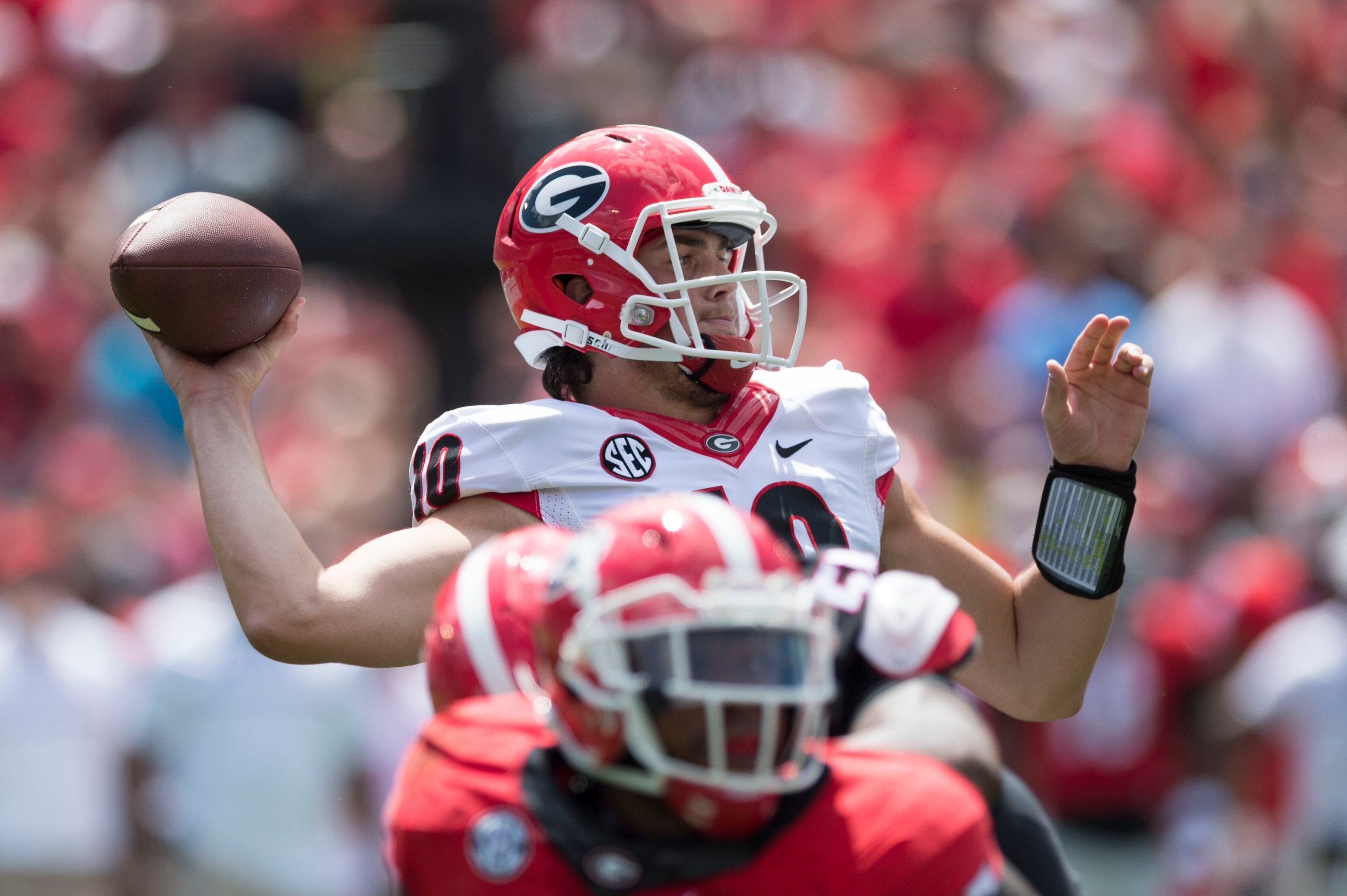 Georgia commit Jacob Eason launches huge 63-yard throw