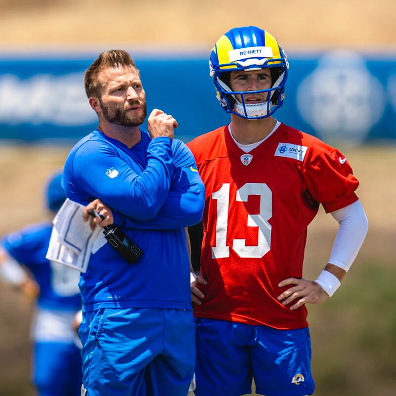 Cooper Kupp uses Stetson Bennett to take playful shot at Matthew Stafford