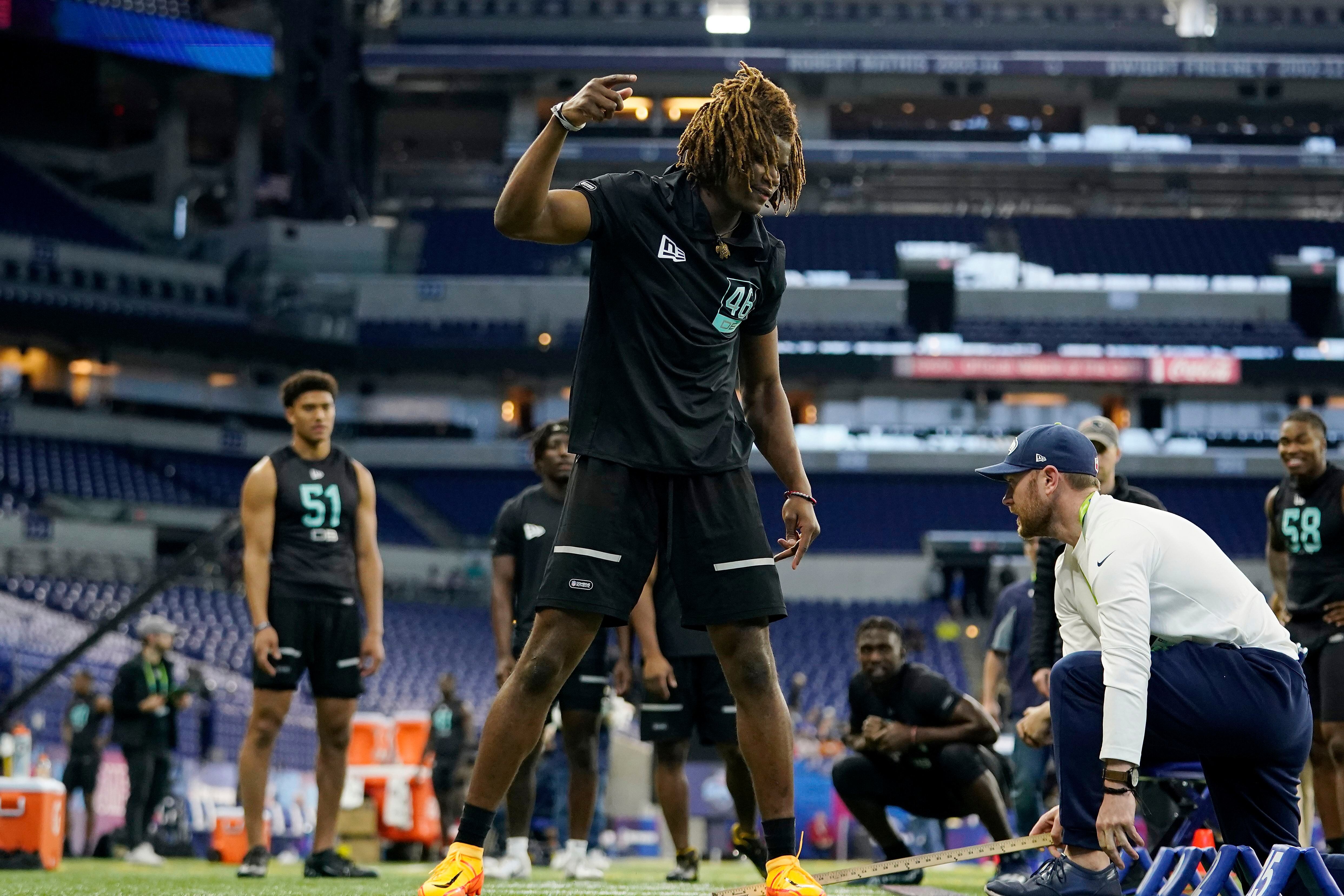 The Rock Congratulates Jordan Davis After 4.78 40 Time at Combine