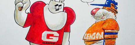 What Uga the Georgia bulldog gets before he flies - The San Diego  Union-Tribune