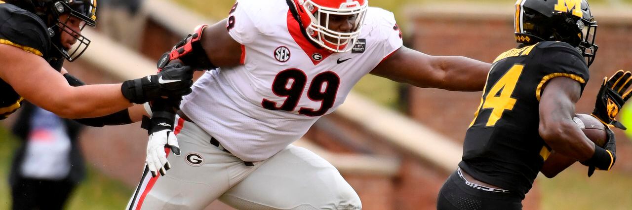 UGA football EDGE Azeez Ojulari slides to NFL Draft second round