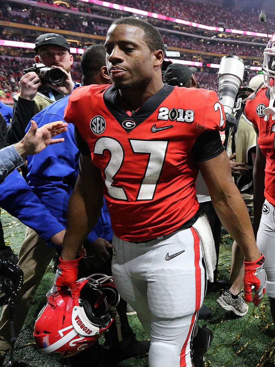 Nick Chubb and Sony Michel get storybook ending at Sanford Stadium