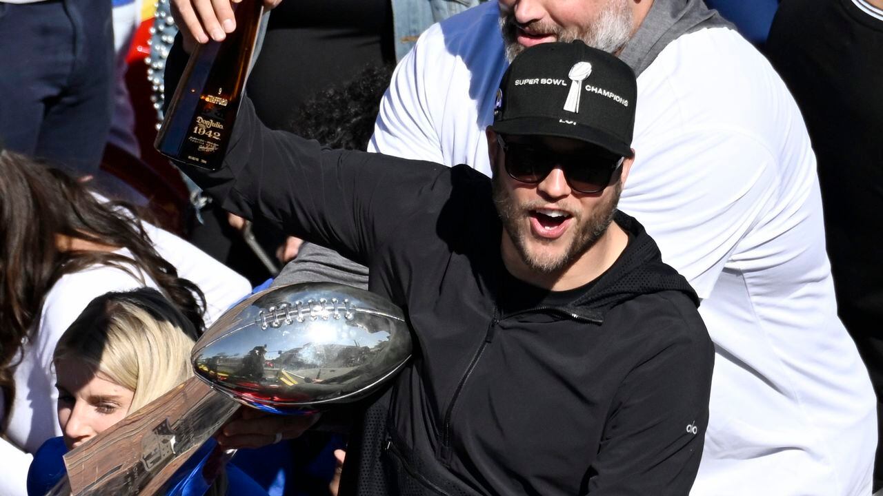 Tom Brady offers hilarious advice to Matthew Stafford for Los Angeles Rams'  championship parade