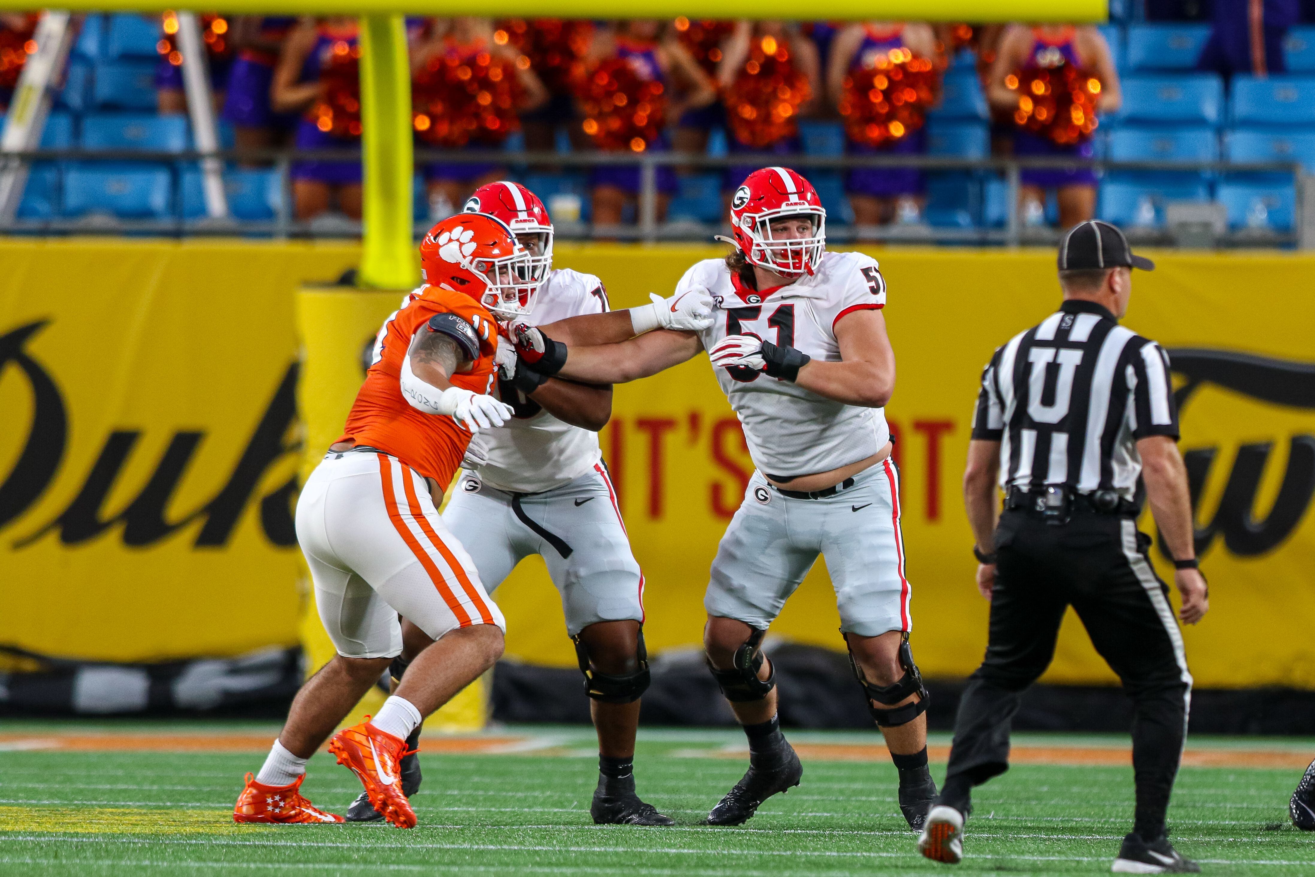 Georgia football practice observations on a rare Sunday viewing time