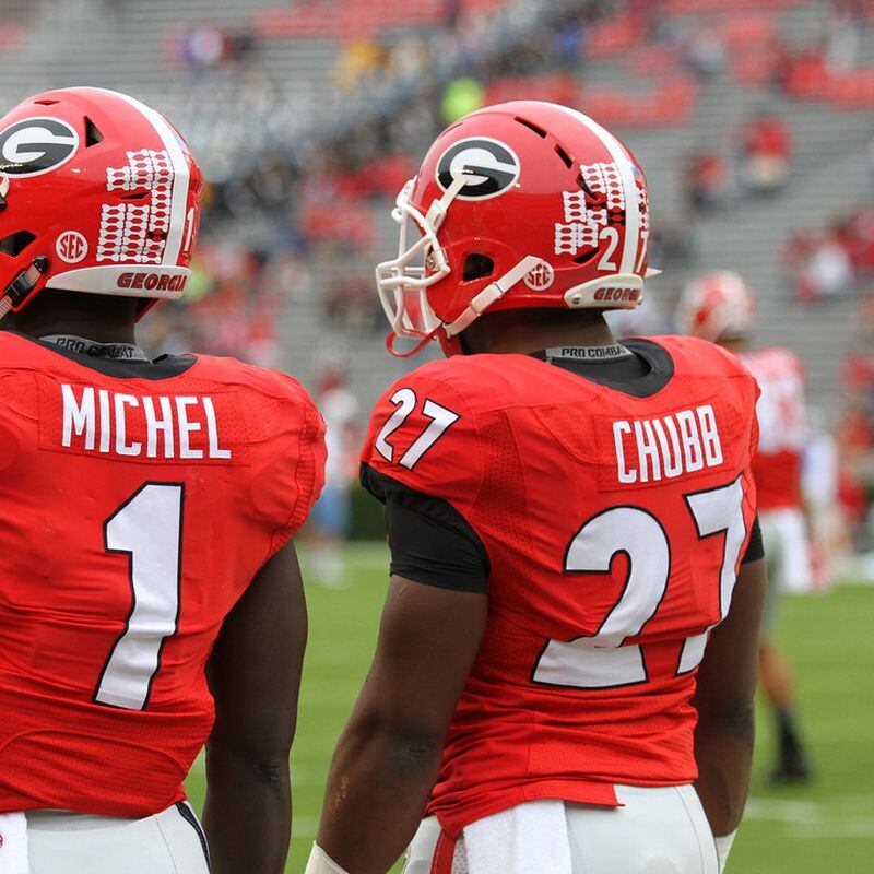 Does Nick Chubb Make UGA's List of Top 5 Running Backs? – Bulldawg  Illustrated