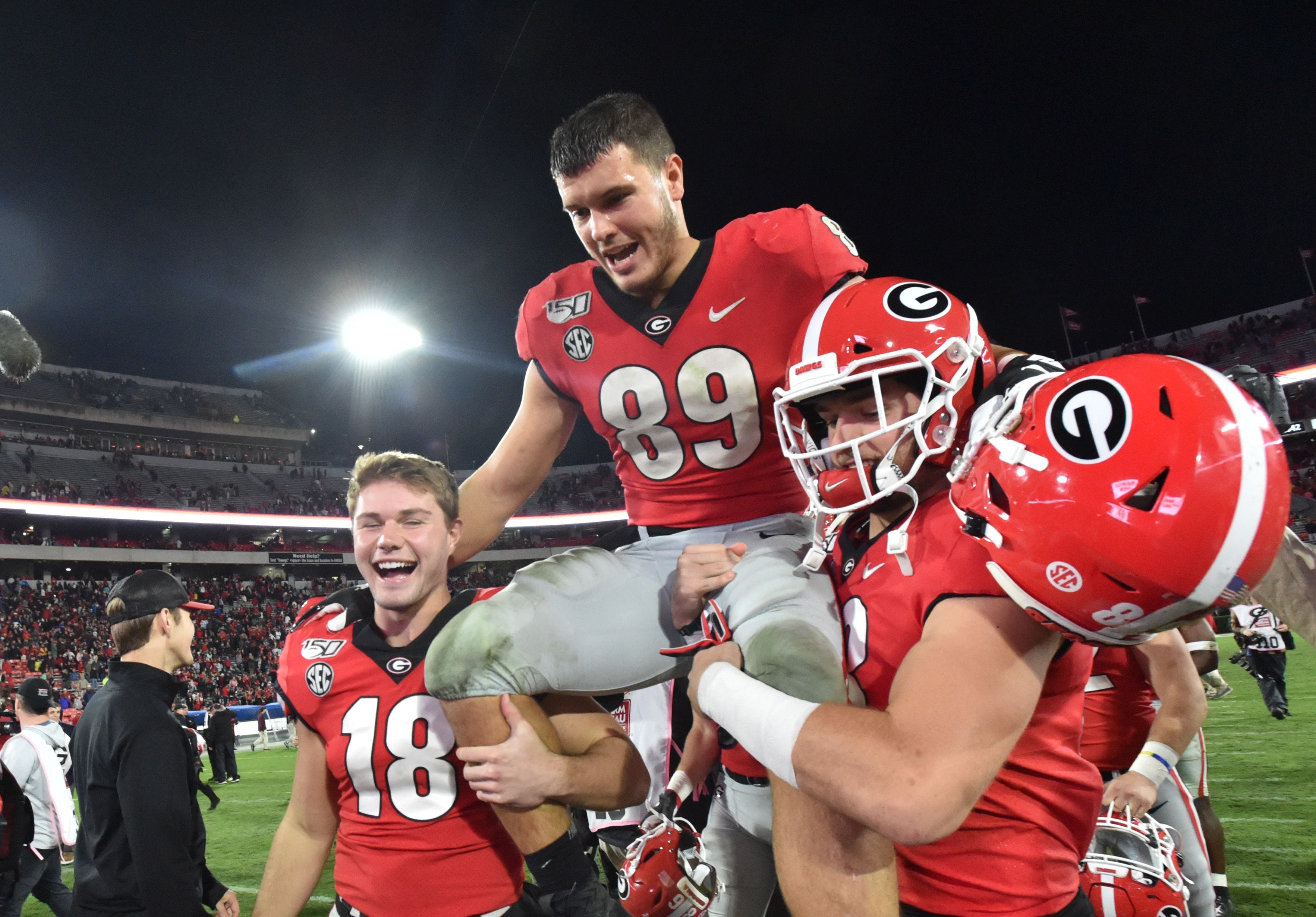 San Francisco 49ers select Georgia tight end Charlie Woerner in 6th round  of the 2020 NFL Draft