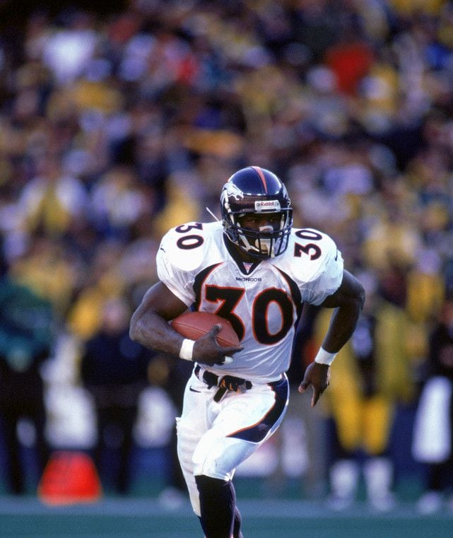 Terrell Davis named best player in NFL history to wear No. 30