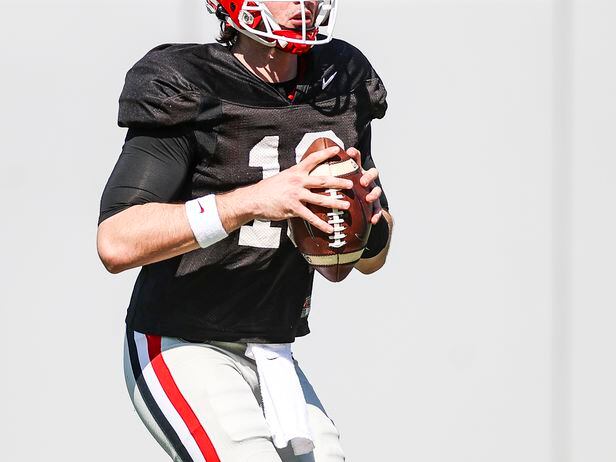 UGA Football QB Brock Vandagriff gets first taste of G-Day 2021