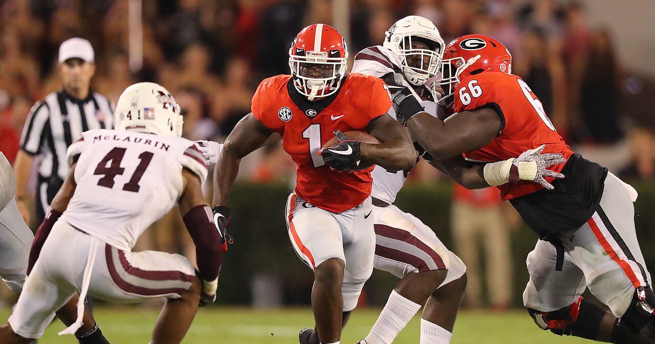 4 Georgia players, including RBs Nick Chubb and Sony Michel, to